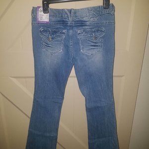 Short & Sexy Series 31 Selena Low Rise Trumpet Jeans Size 7